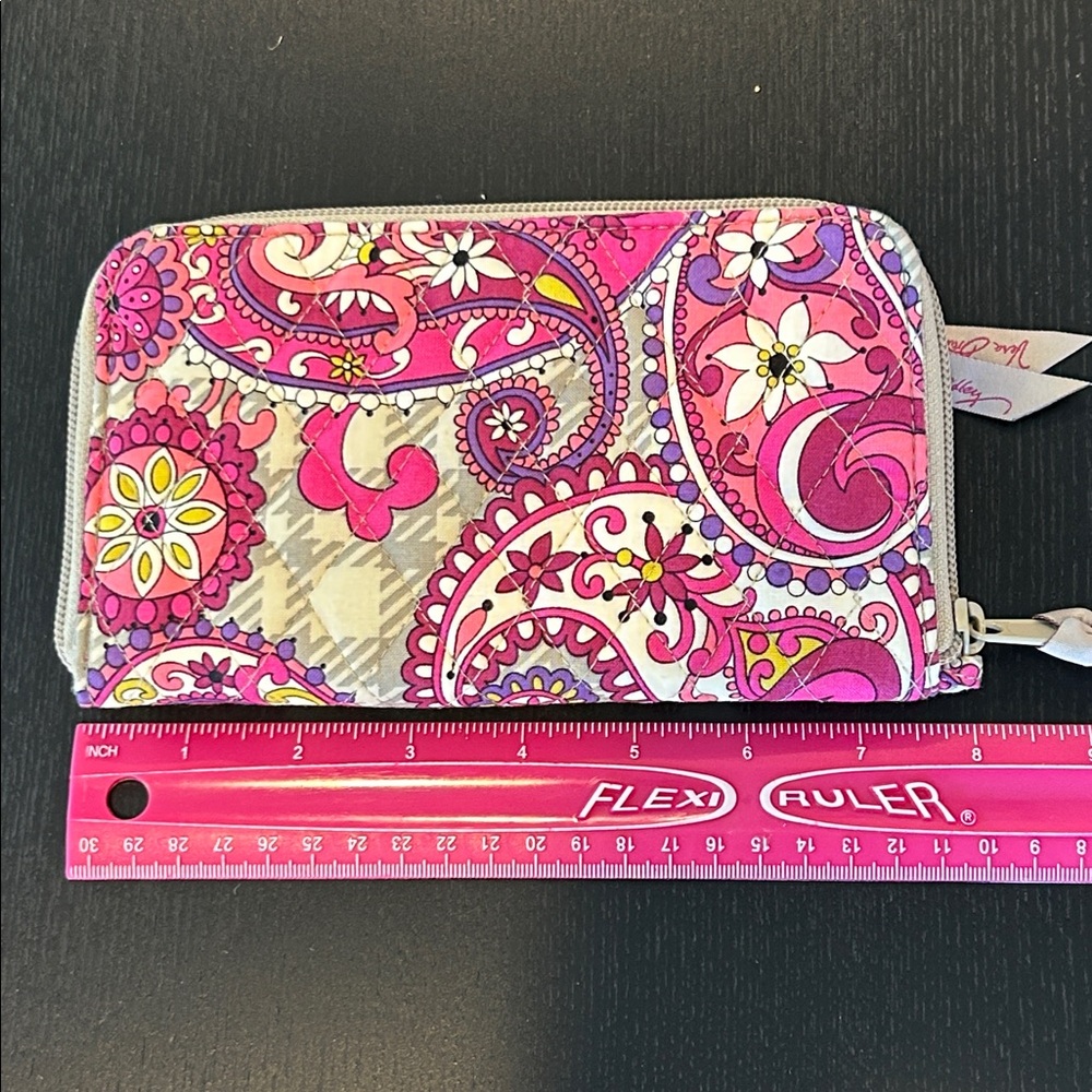 Colorful Paisley Floral Wallet Vera Bradley